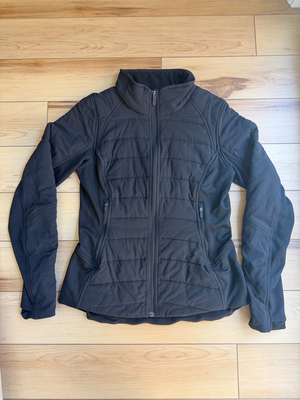 Lululemon Black Jacket Size 6